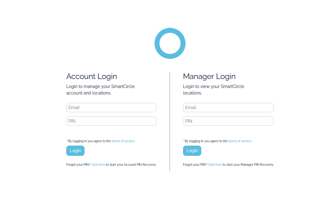 How to log in as a Manager? in